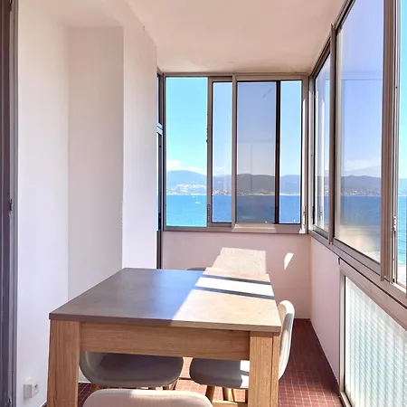 Apartment Front De Beau T3 Climatise Balcon Parking Ajaccio (Corsica)